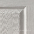 GO-K03 6 Panel Puerta de madera blanca de 6 paneles Puerta de madera de madera simple para casa